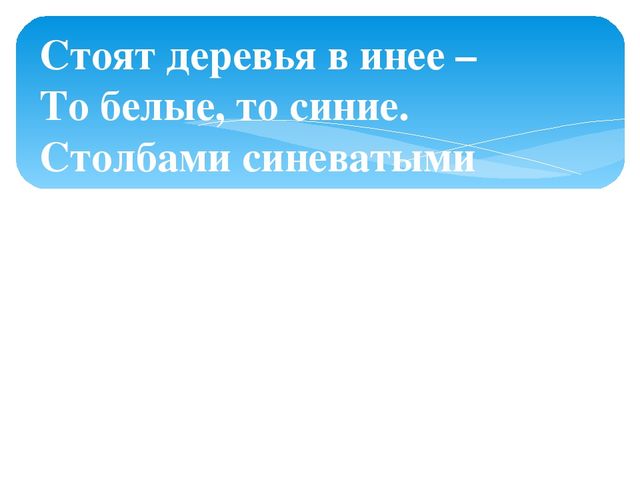 Презентация: Экологическое путешествие "В зимнем лесу"
