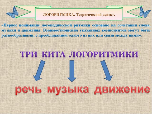Презентация "Логоритмика в детском саду" (средняя группа)