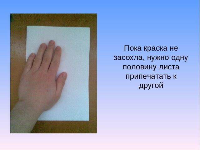 ООД по рисованию в нетрадиционной технике "монотипия" на тему: "Разноцветные бабочки" (старшая группа)