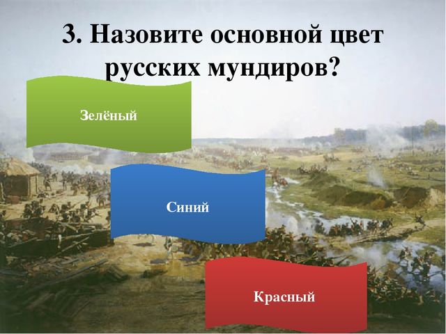 Презентация -викторина по ознакомлению с окружающим на тему "Война 1812 года" для детей старшего дошкольного возраста