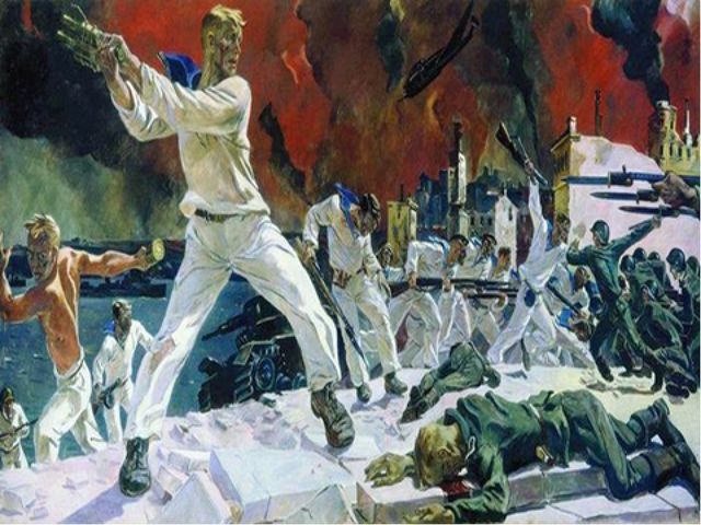 Презентация к ООД "Помните! Через века, через года,- помните!"