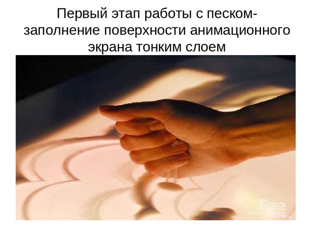 Презентация на тему: "Этапы песочной анимации"
