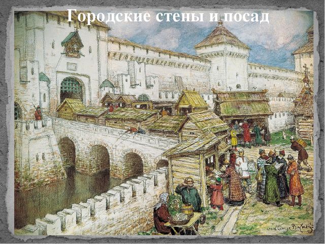 Быт в России в 16 веке.