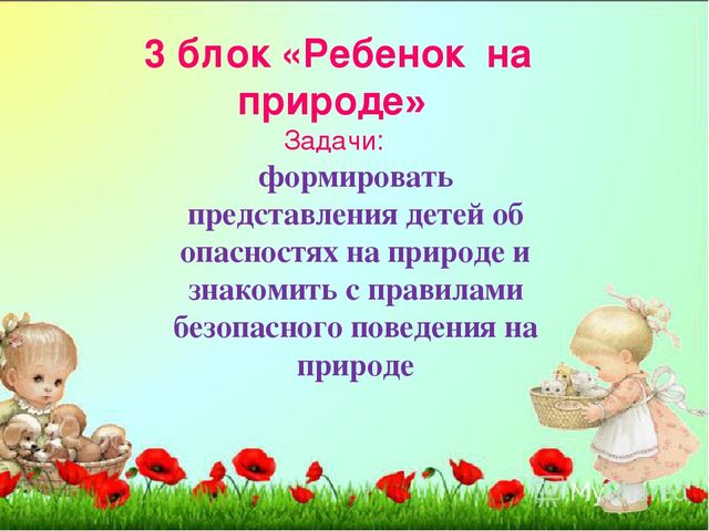 Из опыта работы "Образовательная деятельность детского сада по воспитанию у дошкольников безопасного поведения"