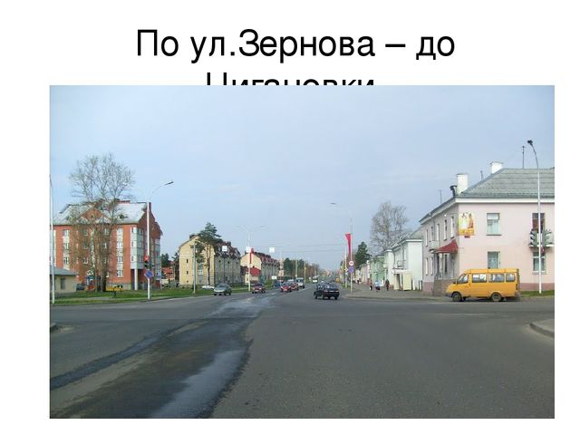 Презентация " Улицы нашего города"