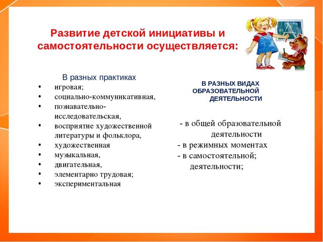 Презентация "Поддержка детской инициативы в соответствии с ФГОС ДО"