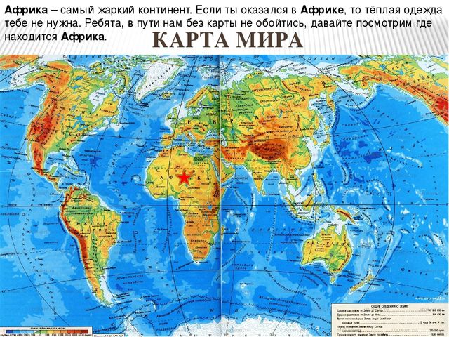 Презентация по ознакомлению с окружающим миром природы на тему "Африка" (подготовительная группа)