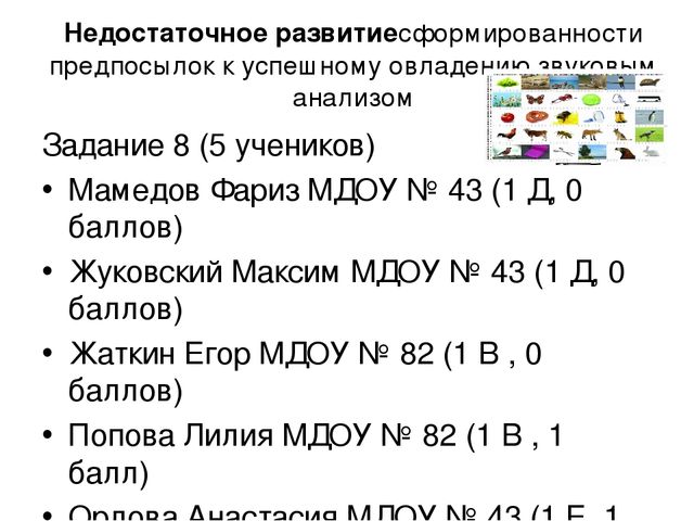 Презентация "Уровень готовности первоклассников к школе"