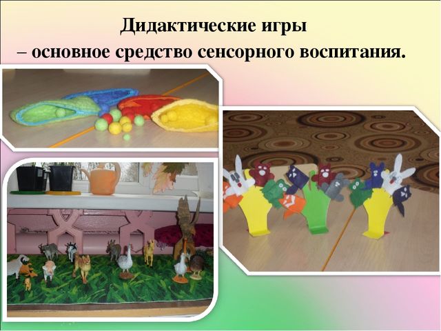 Презентация "Развитие сенсорных способностей через дидактические игры у детей" заключение