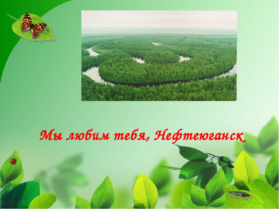 Презентация на тему "Мой родной город Нефтеюганск"