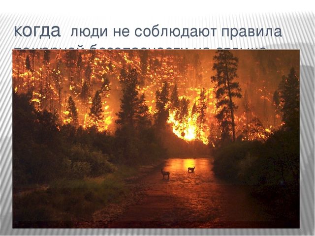Презентация " Пожарная безопасность"