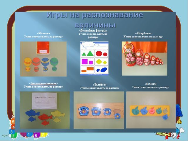 Дидактические игры по формированию ФЭМП