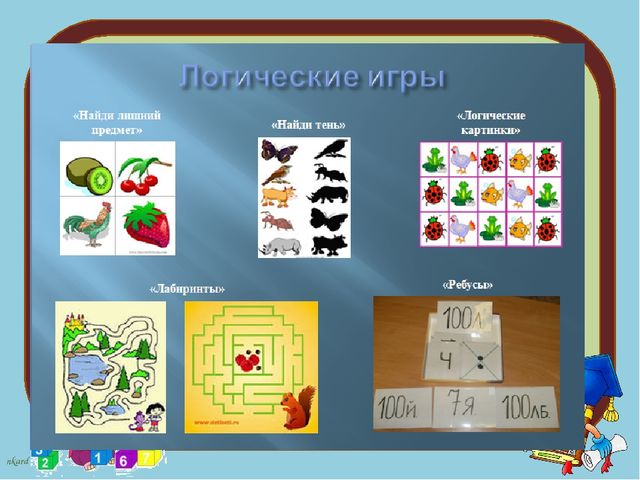 Дидактические игры по формированию ФЭМП