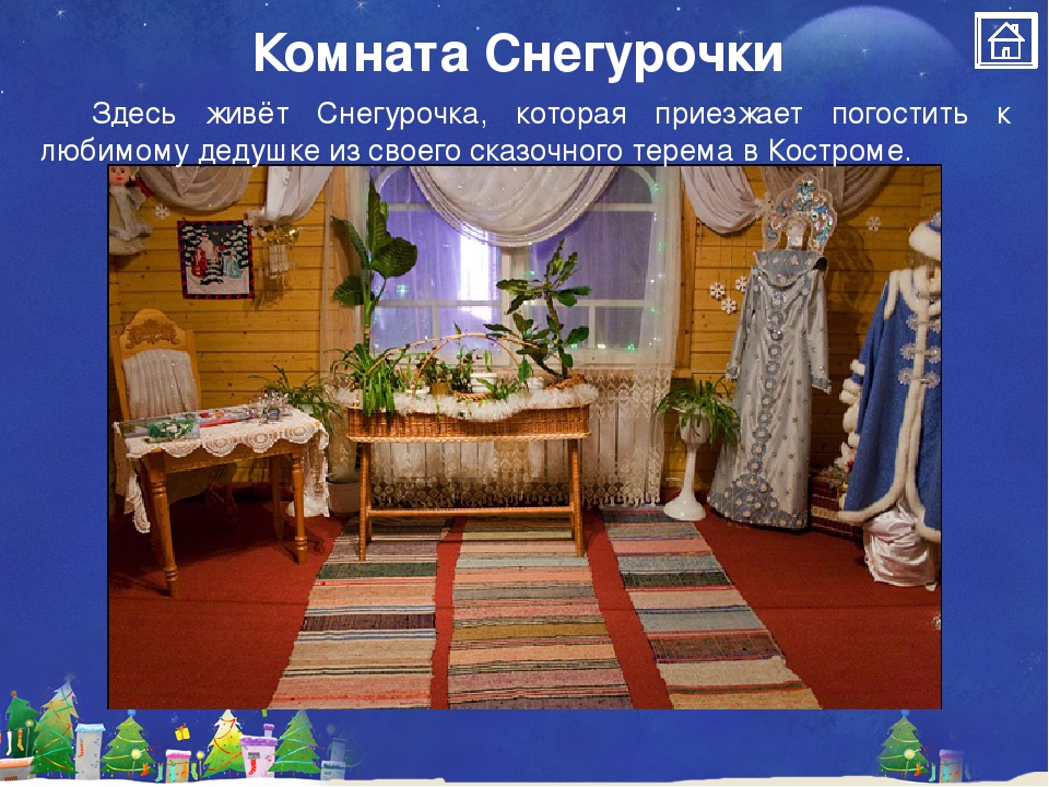 Презентация-Виртуальная экскурсия «Путешествие в мир Деда Мороза»