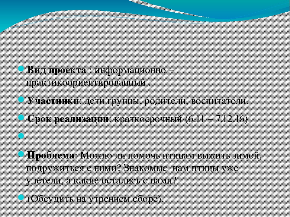 Презентация проекта "Наши друзья - зимующие птицы"