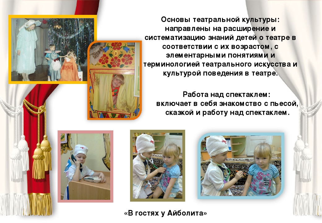 Развитие речи и творческих способностей детей среднего возраста через театрально – игровую деятельность