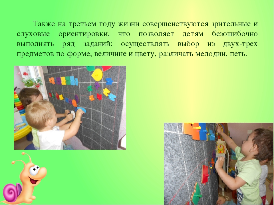 Возрастные особенности детей 2-3 лет