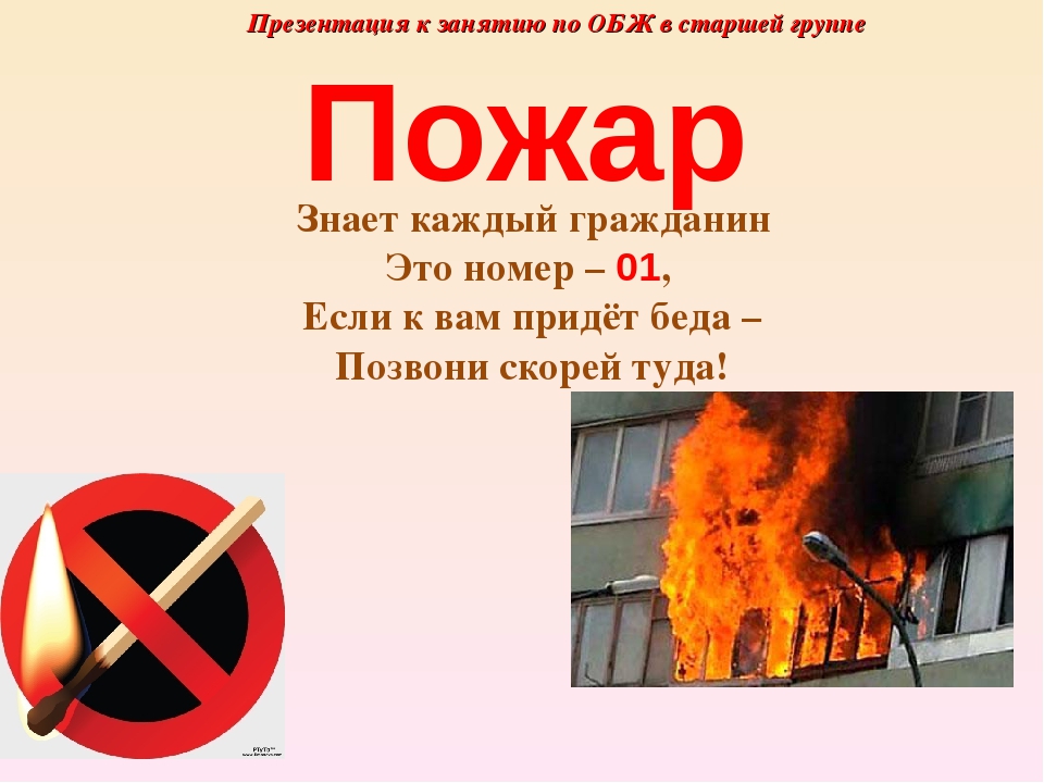 Презентация к занятию по ОБЖ