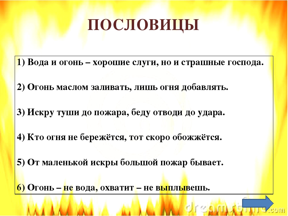 Презентация : "Основы пожарной безопасности"