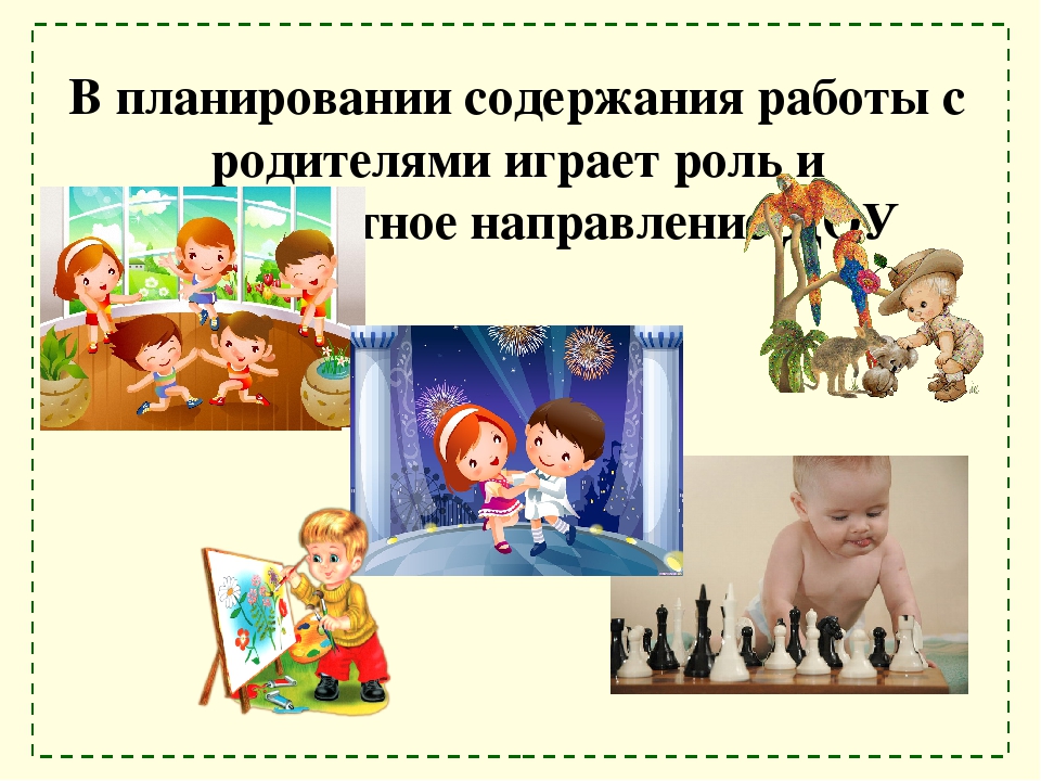 Взаимодействие ДОУ с семьей