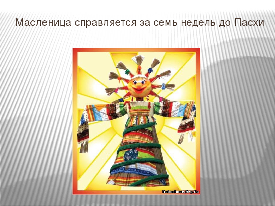 Презентация "Как проходит масленичная неделя"