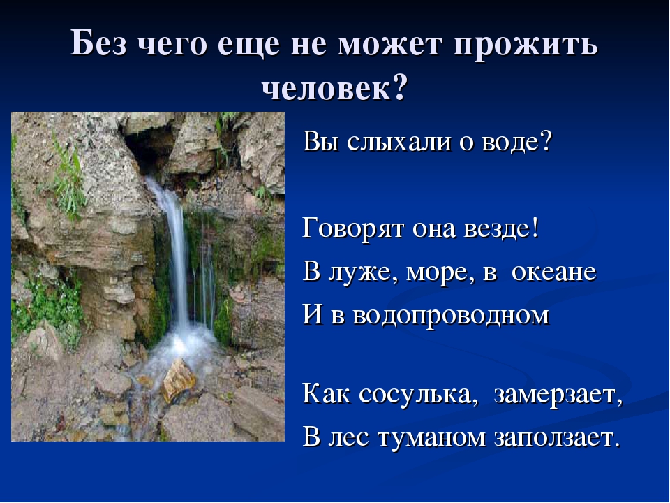 Спор воды и воздуха