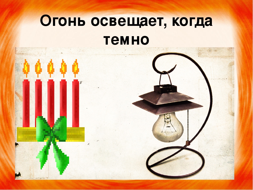 Презентация "Два лика огня"
