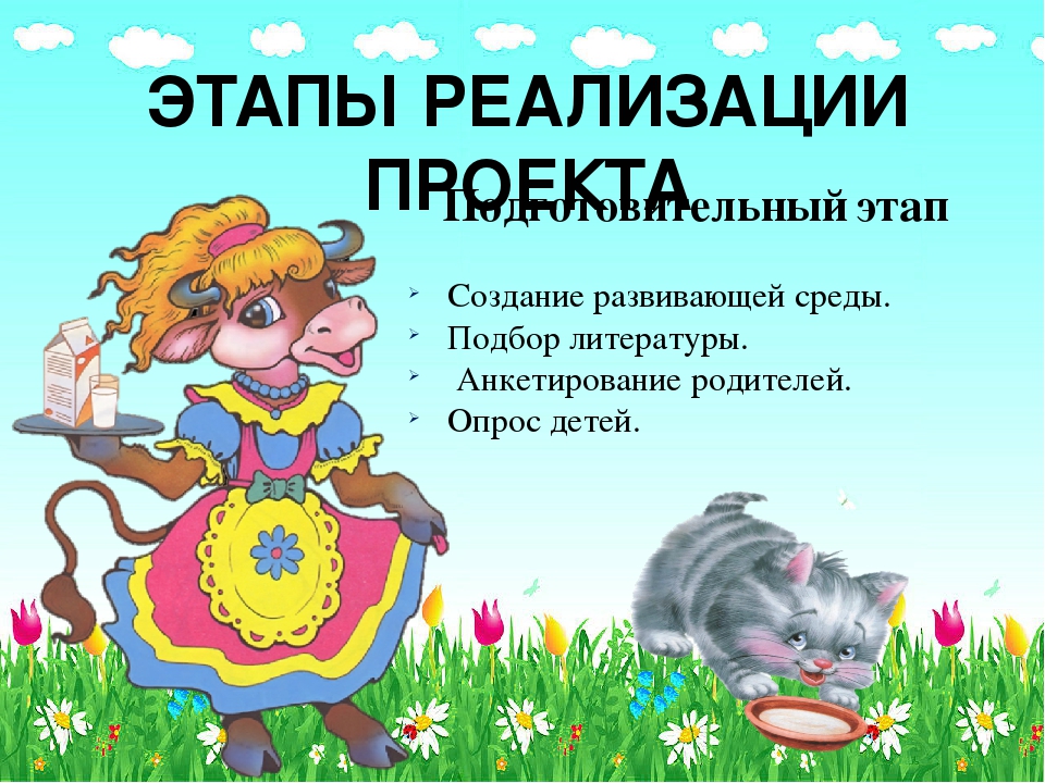 Презентация по проектной деятельности "Пейте дети, молоко - будете здоровы!"