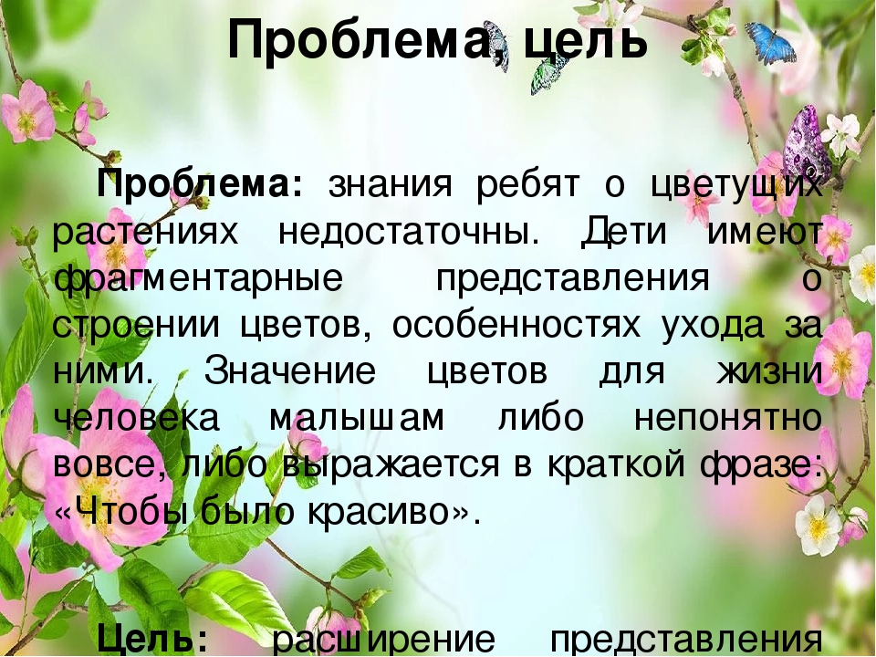 Презентация проекта "Цветы вокруг нас"