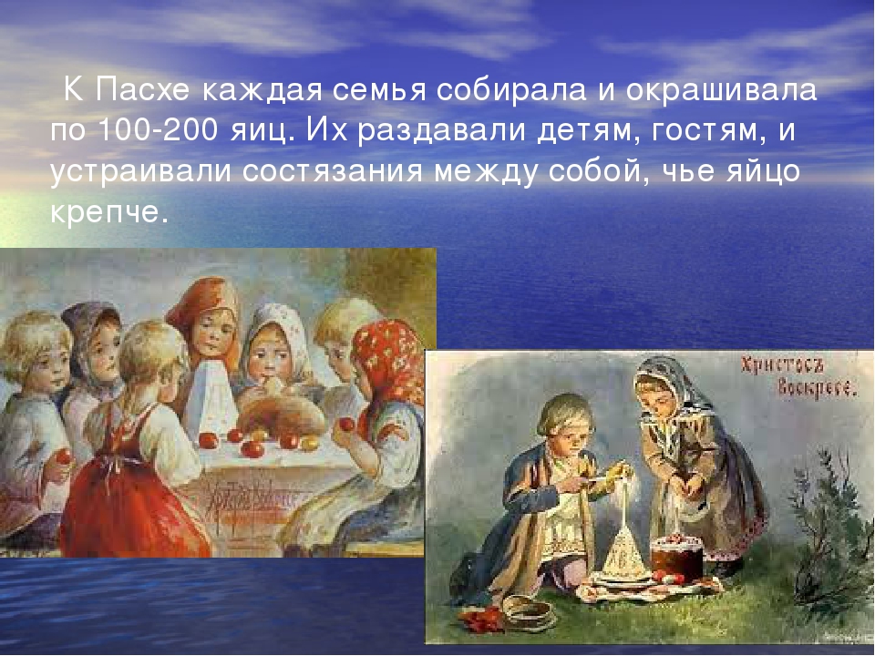 Презентация на тему "Пасха"