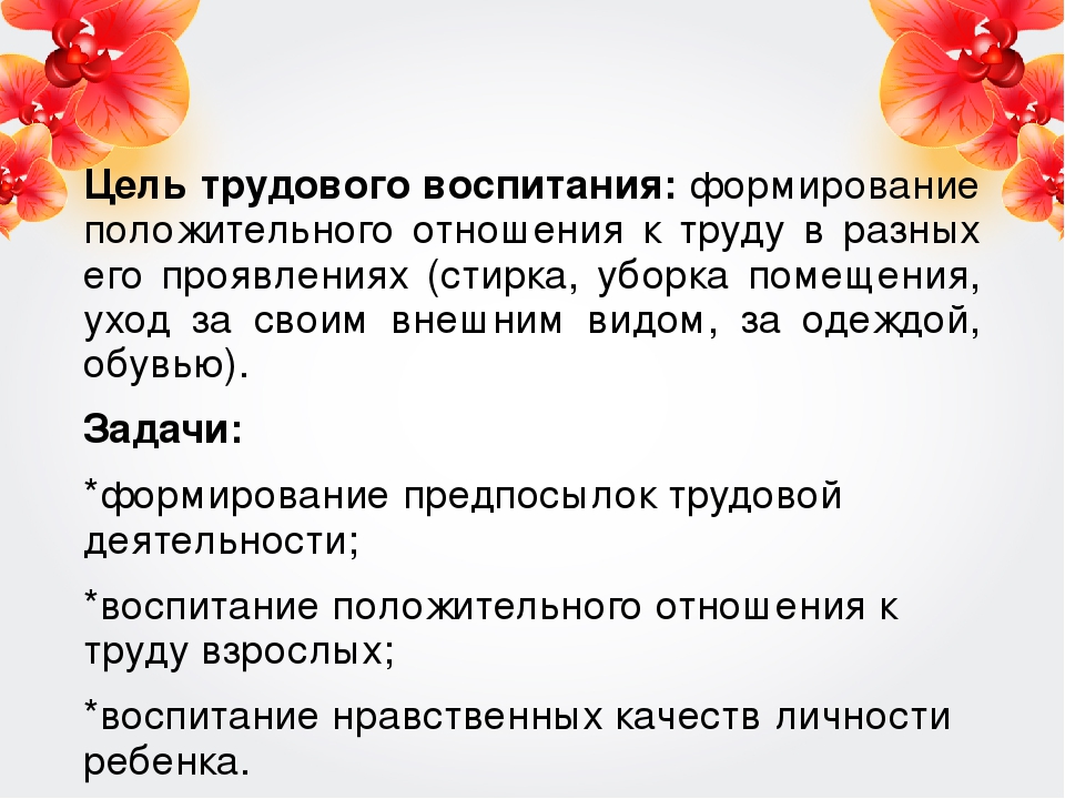 Нравственно-патриотическое воспитание через приобщение к хозяйственно бытовому труду старших дошкольников