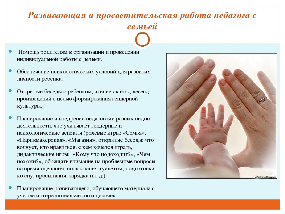 Психополовое развитие и основы гендерной культуры детей дошкольного возраста