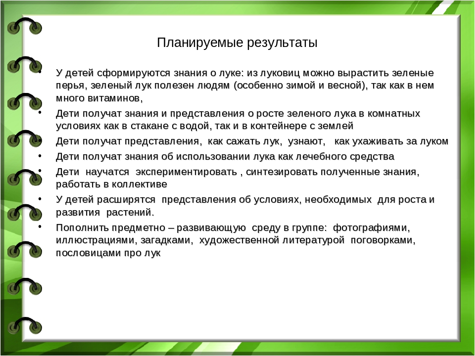 Презентация проекта "Лук - зеленый друг"