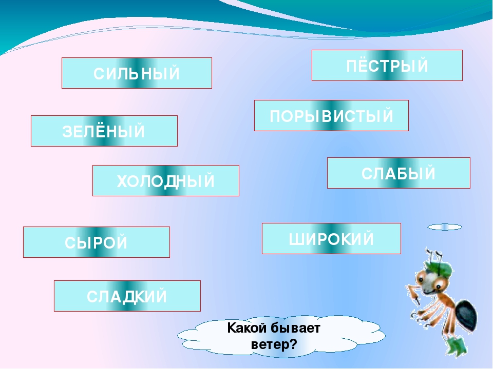 Презентация для дошкольников "Почему идет дождь и дует ветер"