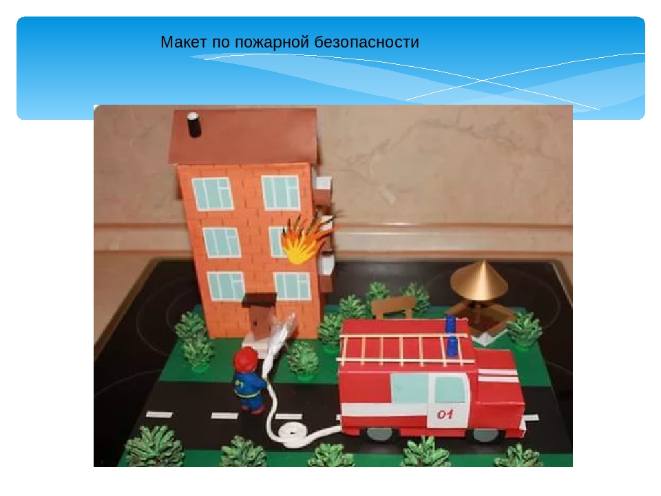 Проект по пожарной безопасности "Я в беду не попаду"