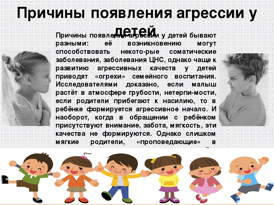 Презентация "Преодоление детской агрессии".