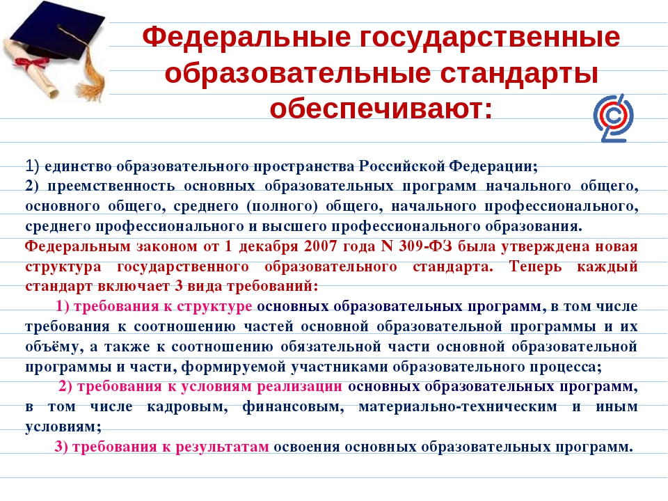 Аду национальный образовательный. Требования федеральных государственных образовательных стандартов. Федеральные государственные образовательные стандарты обеспечивают. Требования государственного образовательного стандарта. ФГОС обеспечивает.