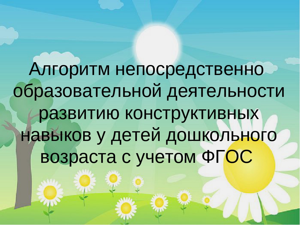 Презентация "Конструирование в ДОУ"