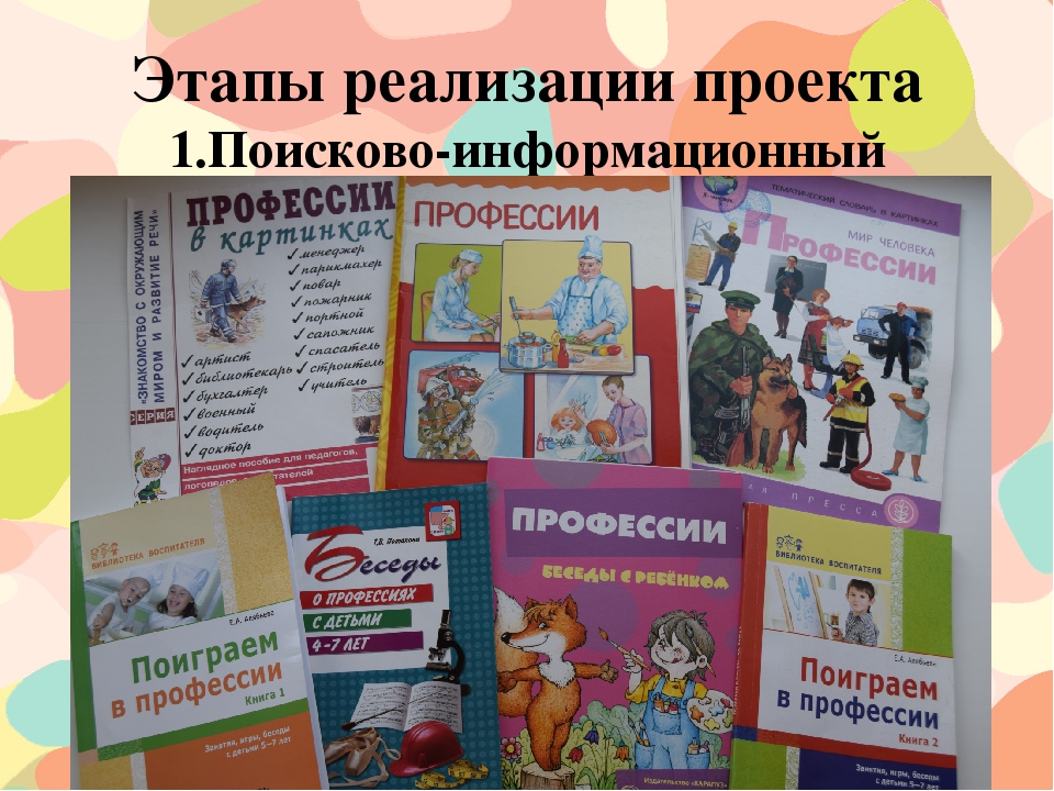 ПРОЕКТ "В мире профессий"