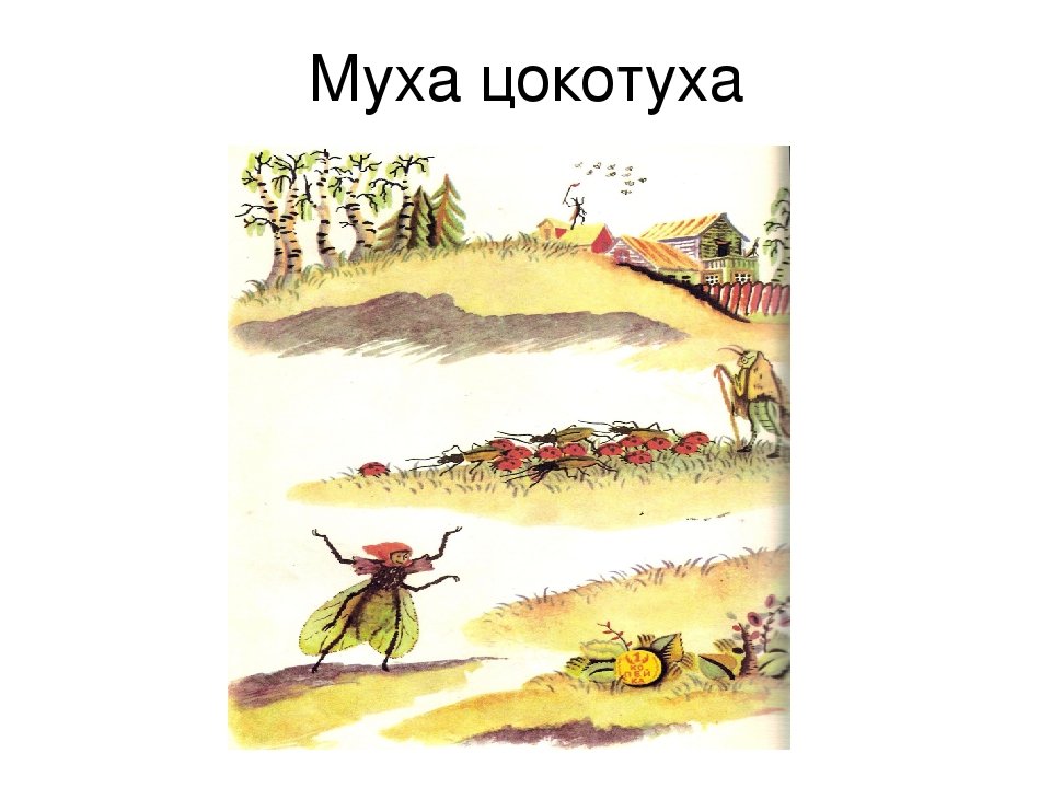 Презентация к конспекту по произведениям Чуковского.