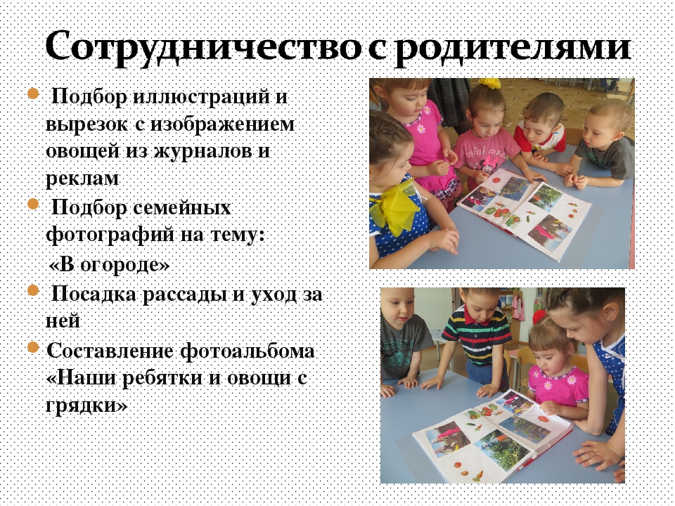 Проект "Овощи" 1 младшая группа