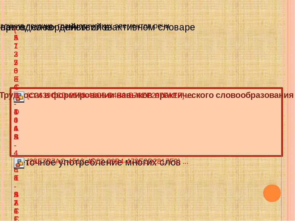 Использование моделирования в формировании навыка словообразования