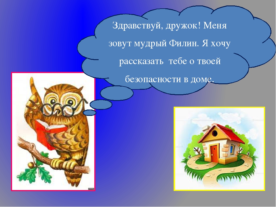 Презентация " Безопасность ребенка в доме"