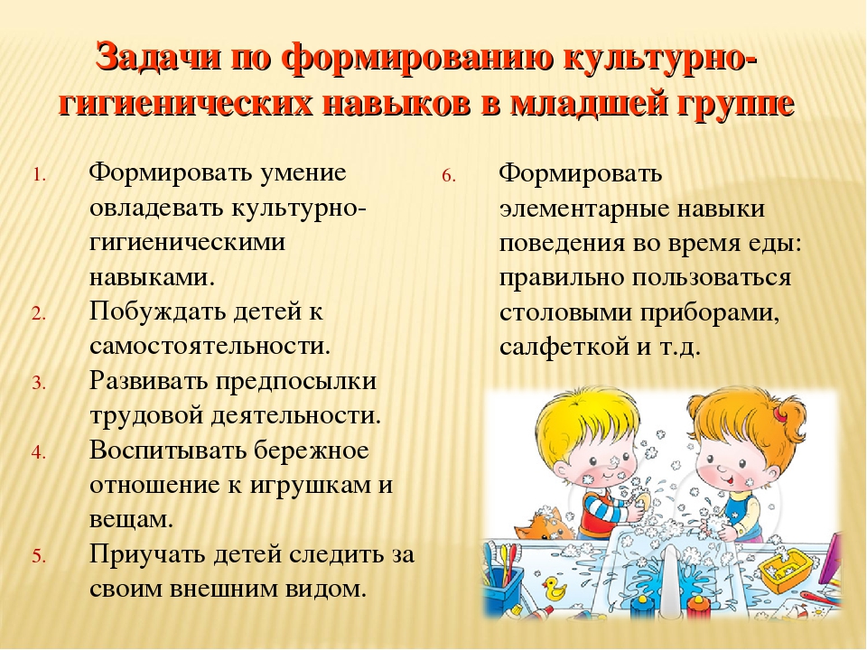 «Реализация задач образовательной области «Здоровье». Воспитание культурно-гигиенических навыков у дошкольников».