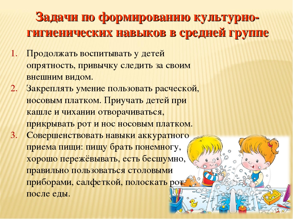 «Реализация задач образовательной области «Здоровье». Воспитание культурно-гигиенических навыков у дошкольников».