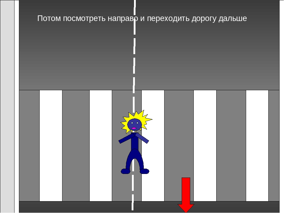 Видеоурок по правилам дорожного движения для старшей группы детского сада