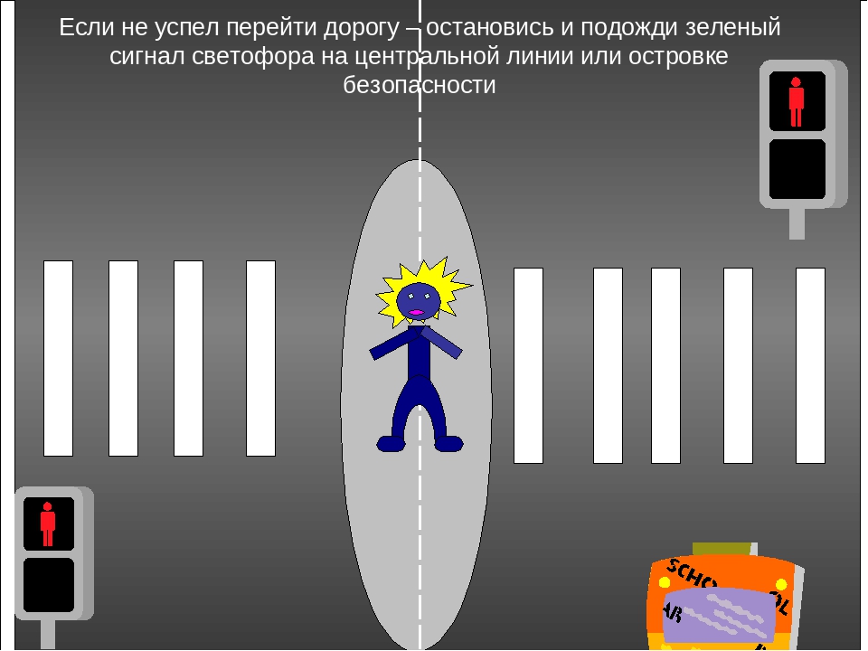 Видеоурок по правилам дорожного движения для старшей группы детского сада