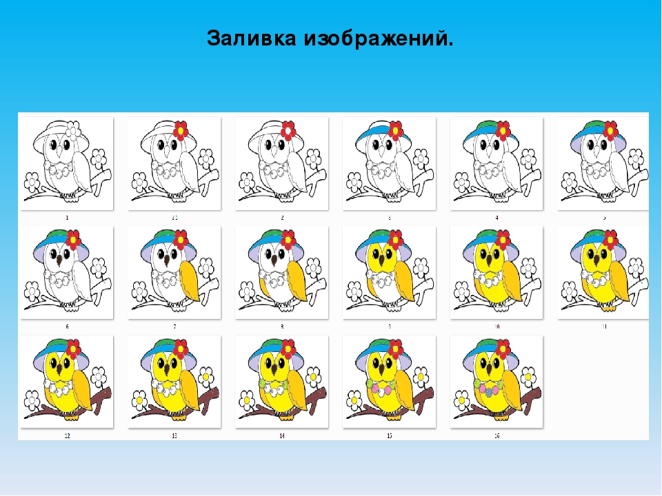 Мастер-класс "Технологический прием интерактивная раскраска при создании интерактивной игры".