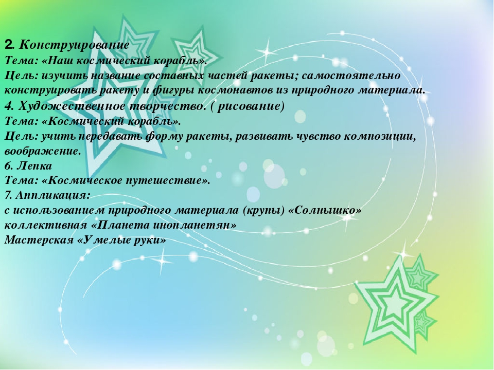 Презентация проекта "Этот загадочный космос"