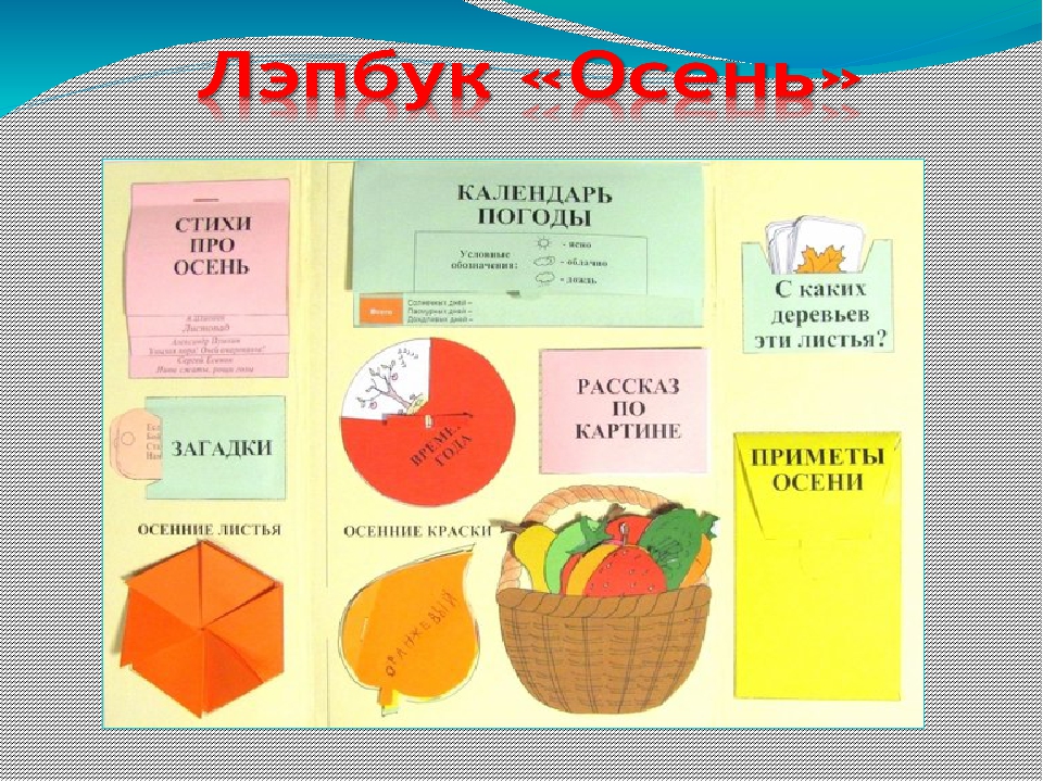 Презентация "Из чего состоит лэпбук"